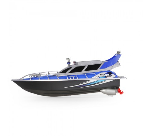 Радиоуправляемый полицейский катер 1:20 2.4G - HT-2875B-BLUE