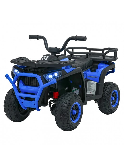 Детский электромобиль квадроцикл X-Robust (синий, 24V, 4WD, пульт, EVA) - XMX651-24V-4WD-BLUE