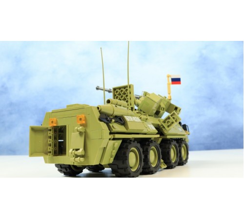Конструктор Армия России - Российский бронетранспортёр БТР-82А - АР-01028 Конструктор Армия России - Российский бронетранспортёр БТР-82А - АР-01028