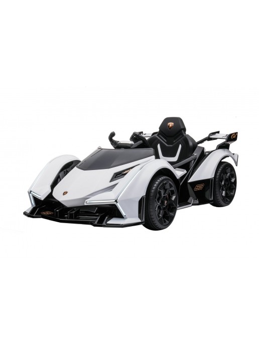 Детский электромобиль Lamborghini V12 Vision Gran Turismo 4WD 12V - HL528-LUX-WHITE