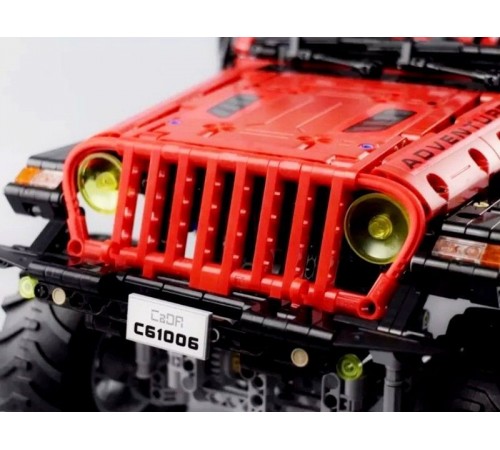 Радиоуправляемый конструктор CADA deTech Jeep Wrangler (1941 деталь) - C61006W