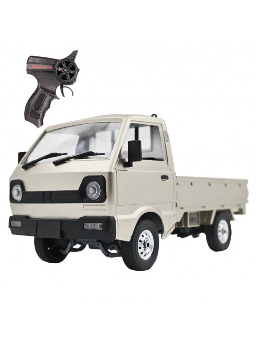 Радиоуправляемый японский белый грузовичок WPL Suzuki Carry ST90 масштаб 1:10 - D-12