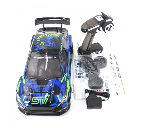 Радиоуправляемый автомобиль HSP GT (колеса шоссейные+дрифт 1:10 4WD) - 94103-STI03 Радиоуправляемый автомобиль HSP GT (колеса шоссейные+дрифт 1:10 4WD) - 94103-STI03