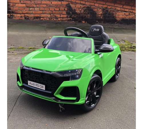 Детский электромобиль Audi RS Q8 12V 2WD - HL518-LUX-GREEN Детский электромобиль Audi RS Q8 12V 2WD - HL518-LUX-GREEN