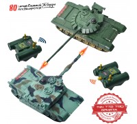 Радиоуправляемый танковый бой (советский T72 + M1 Абрамс США) - RWG99851