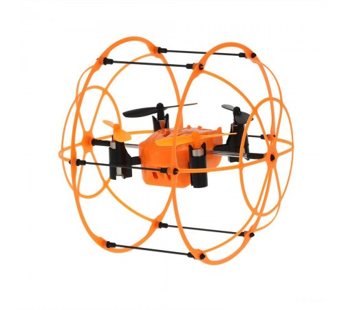 Радиоуправляемый квадрокоптер с защитной сеткой Orange SkyWalker - HM1336 Радиоуправляемый квадрокоптер с защитной сеткой Orange SkyWalker - HM1336