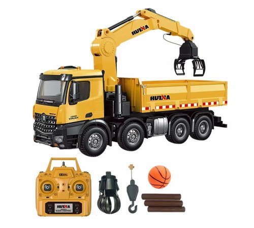 Радиоуправляемый самосвал-кран-погрузчик HuiNa Toys 1:14 - HN1538 Радиоуправляемый самосвал-кран-погрузчик HuiNa Toys 1:14 - HN1538