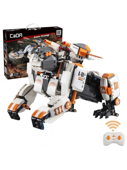 Радиоуправляемый конструктор CADA робот Iron Kong, 637 элементов - C51062W