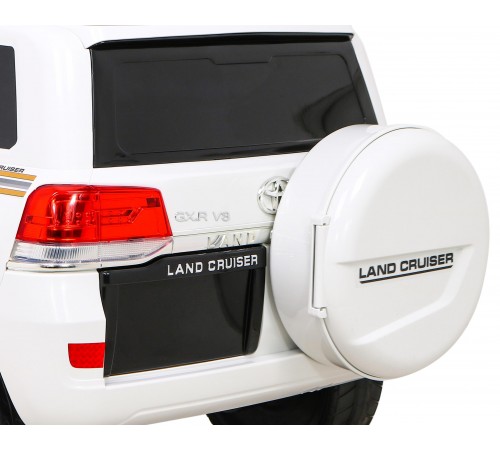 Детский электромобиль TOYOTA LAND CRUISER 12V - JJ2022-WHITE
