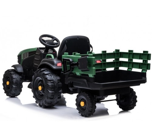 Детский электромобиль Bettyma трактор с прицепом 2WD 12V - BDM0925-GREEN Детский электромобиль Bettyma трактор с прицепом 2WD 12V - BDM0925-GREEN