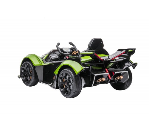 Детский электромобиль Lamborghini V12 Vision Gran Turismo 4WD 12V - HL528-LUX-GREEN