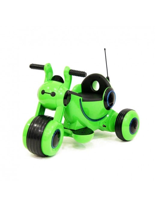 Детский электромотоцикл HL300 Green 6V - HL300-G