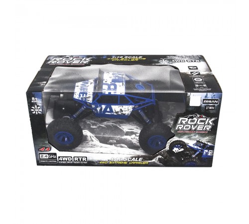Радиоуправляемый синий краулер Zegan Rock Rover 1:18 2.4G - ZG-C1801 Радиоуправляемый синий краулер Zegan Rock Rover 1:18 2.4G - ZG-C1801