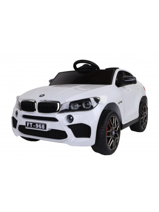 Электромобиль BMW X6M 12V (полный привод, EVA) - FT-968-WHITE