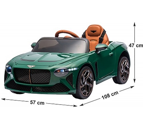 Детский электромобиль Bentley Bacalar (полный привод, 12V) - JE1008-GREEN-PAINT Детский электромобиль Bentley Bacalar (полный привод, 12V) - JE1008-GREEN-PAINT