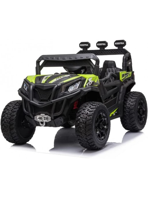 Детский электромобиль Багги (полный привод, EVA, 12V) - HC-301-4WD-GREEN