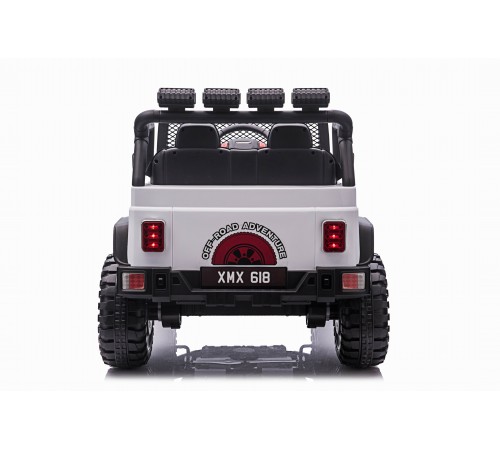 Детский электромобиль джип XMX с полным приводом (белый, EVA, 12V) - XMX618-4WD-WHITE Детский электромобиль джип XMX с полным приводом (белый, EVA, 12V) - XMX618-4WD-WHITE