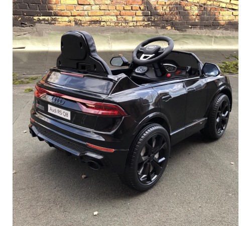 Детский электромобиль Audi RS Q8 12V 2WD - HL518-LUX-BLACK Детский электромобиль Audi RS Q8 12V 2WD - HL518-LUX-BLACK