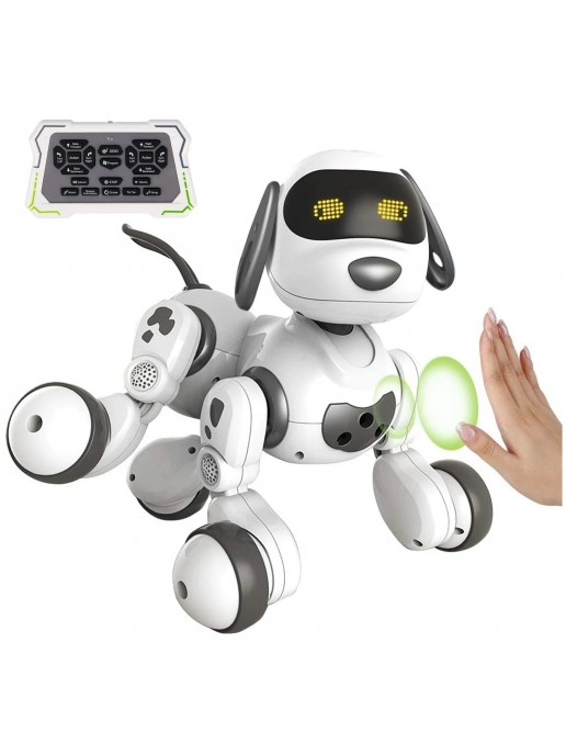 Радиоуправляемая собака-робот Smart Robot Black Dog ''Dexterity'' - 18011