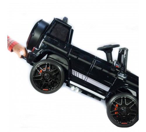 Детский электромобиль Mercedes-Benz G63 AMG BLACK 12V - BBH-0002-BLACK
