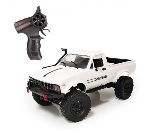 Радиоуправляемая машина WPL пикап Hilux (белый) 4WD 2.4G 1:16 RTR - WPLC-24-1 Радиоуправляемая машина WPL пикап Hilux (белый) 4WD 2.4G 1:16 RTR - WPLC-24-1