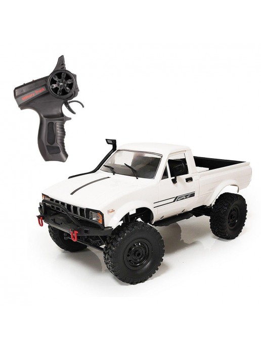 Радиоуправляемая машина WPL пикап Hilux (белый) 4WD 2.4G 1:16 RTR - WPLC-24-1