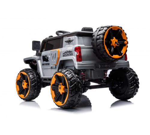 Электромобиль Джип 4WD 12V (полный привод, оранжевый) - WXE-2218-ORANGE