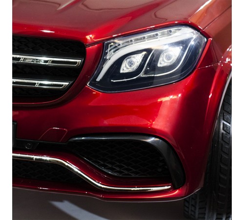 Детский электромобиль Mercedes Benz GLS63 LUXURY 4WD 12V MP4 - Red - HL228-LUX-MP4