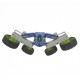 Радиоуправляемый перевертыш Blue Stunt Dumper Car 2.4G - CT-8034-BLUE