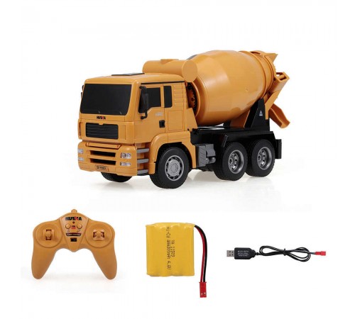 Радиоуправляемая бетономешалка HUI NA TOYS масштаб 1:18 2.4G - HN1333