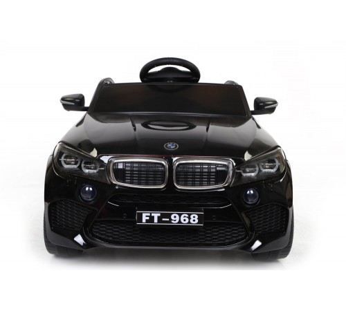 Электромобиль BMW X6M 12V (полный привод, EVA) - FT-968-BLACK-PAINT