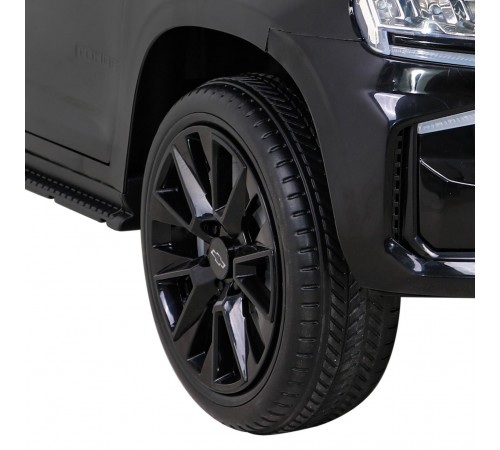 Детский электромобиль Chevrolet Tahoe EVA 2WD 12V - HL588-LUX-BLACK-PAINT