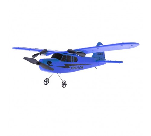 Радиоуправляемый самолет Piper Cub J3 для начинающих 2.4G - FX803-BLUE Радиоуправляемый самолет Piper Cub J3 для начинающих 2.4G - FX803-BLUE