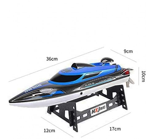 Радиоуправляемый катер Blue SpeedBoat (36 см, 25 км/ч, 2.4G) - HJ808-A2 Радиоуправляемый катер Blue SpeedBoat (36 см, 25 км/ч, 2.4G) - HJ808-A2