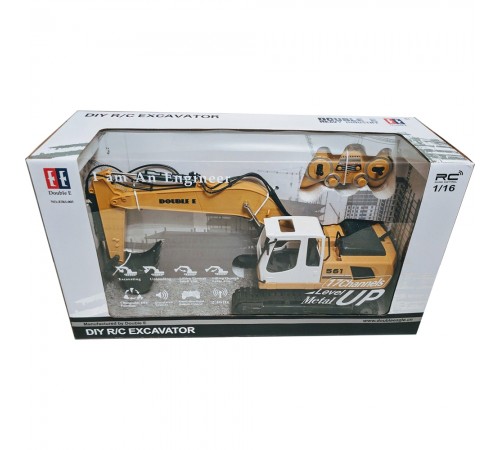 Радиоуправляемый экскаватор Double Eagle 1:16 RTR со звуковыми эффектами 2.4G - E561-003 Радиоуправляемый экскаватор Double Eagle 1:16 RTR со звуковыми эффектами 2.4G - E561-003