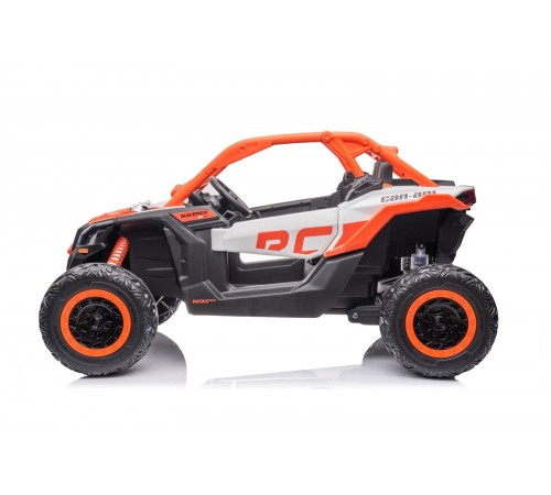 Детский электромобиль Багги Can-Am Maverick Turbo RR (24V, полный привод, оранжевый) - DK-CA001-ORANGE Детский электромобиль Багги Can-Am Maverick Turbo RR (24V, полный привод, оранжевый) - DK-CA001-ORANGE