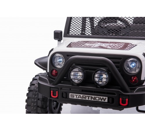 Детский электромобиль джип XMX с полным приводом (белый, EVA, 12V) - XMX618-4WD-WHITE Детский электромобиль джип XMX с полным приводом (белый, EVA, 12V) - XMX618-4WD-WHITE