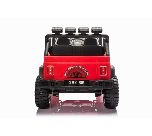 Детский электромобиль джип XMX с полным приводом (красный, EVA, 12V) - XMX618-4WD-RED Детский электромобиль джип XMX с полным приводом (красный, EVA, 12V) - XMX618-4WD-RED