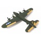 Радиоуправляемый самолет бомбардировщик B17 для начинающих 2.4G - FX817-GREEN