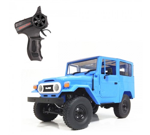 Радиоуправляемый внедорожник WPL Toyota FJ40 Blue 4WD масштаб 1:16 2.4G - WPLC-34-BLUE Радиоуправляемый внедорожник WPL Toyota FJ40 Blue 4WD масштаб 1:16 2.4G - WPLC-34-BLUE
