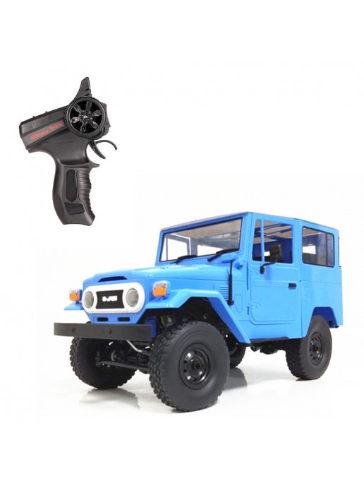 Радиоуправляемый внедорожник WPL Toyota FJ40 Blue 4WD масштаб 1:16 2.4G - WPLC-34-BLUE