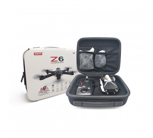 Квадрокоптер Syma Z6 с камерой 4K FPV, GPS 2.4G с сумкой - SYMA-Z6-BAG Квадрокоптер Syma Z6 с камерой 4K FPV, GPS 2.4G с сумкой - SYMA-Z6-BAG