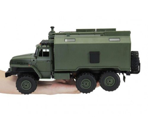 Радиоуправляемый внедорожник WPL Советский военный грузовик Урал 4WD 1:16 2.4G - WPLB-36 Радиоуправляемый внедорожник WPL Советский военный грузовик Урал 4WD 1:16 2.4G - WPLB-36