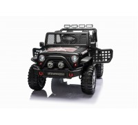 Детский электромобиль джип XMX с полным приводом (черный, EVA, 12V) - XMX618-4WD-BLACK