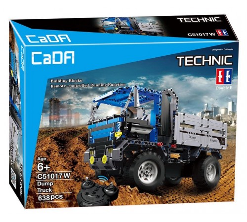 Радиоуправляемый большой самосвал серии TECHNIC 2 в 1 - C51017W Радиоуправляемый большой самосвал серии TECHNIC 2 в 1 - C51017W