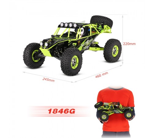 Радиоуправляемый багги WL Toys 4WD RTR масштаб 1:10 2.4G - 10428 Радиоуправляемый багги WL Toys 4WD RTR масштаб 1:10 2.4G - 10428