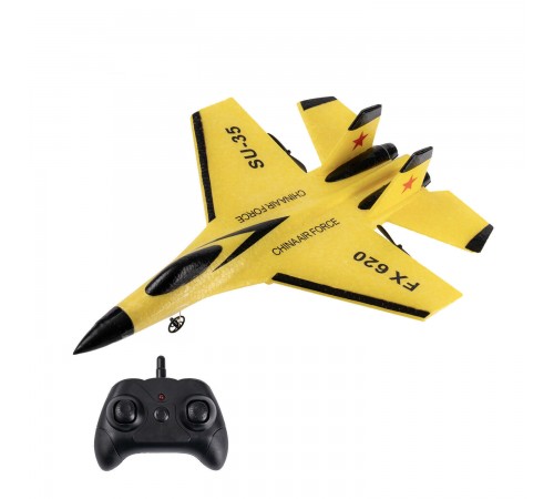 Радиоуправляемый самолет Fei Xiong SU-35 2.4G - FX620-YELLOW Радиоуправляемый самолет Fei Xiong SU-35 2.4G - FX620-YELLOW
