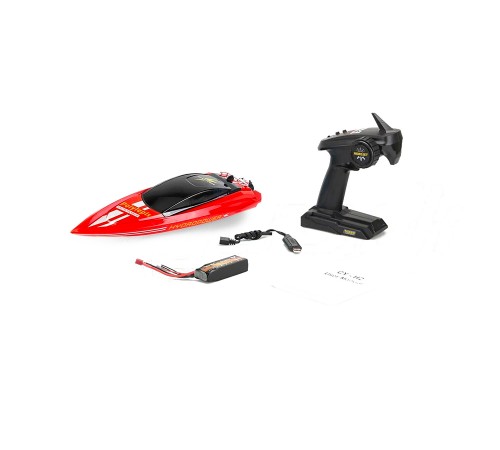 Радиоуправляемый катер с водяной помпой Red HydroJet (25 км/ч, 42 см) - HC807-RED Радиоуправляемый катер с водяной помпой Red HydroJet (25 км/ч, 42 см) - HC807-RED