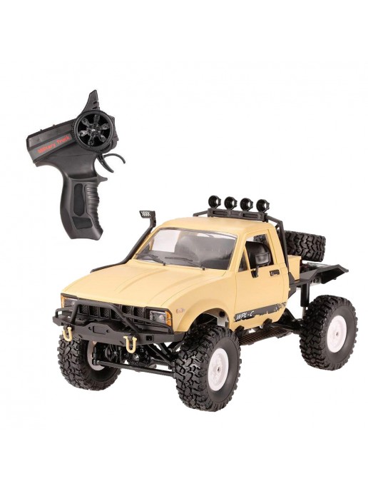 Радиоуправляемая машина WPL пикап Hilux (желтый) 4WD 2.4G 1:16 RTR - WPLC-14R-YELLOW