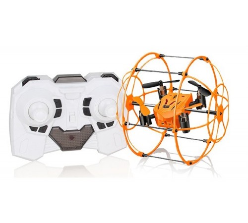 Радиоуправляемый квадрокоптер с защитной сеткой Orange SkyWalker - HM1336 Радиоуправляемый квадрокоптер с защитной сеткой Orange SkyWalker - HM1336